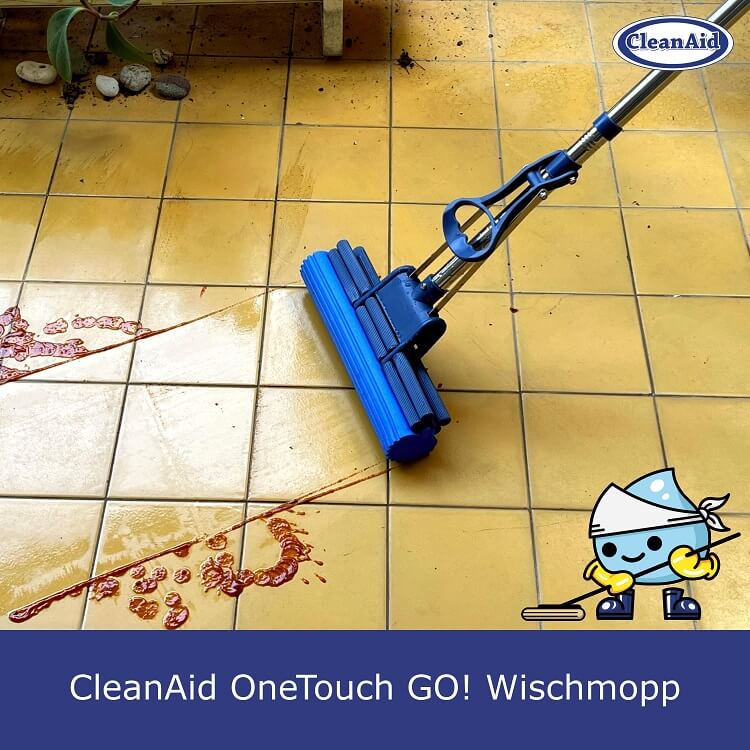 CleanAid OneTouch GO! Wischmopp