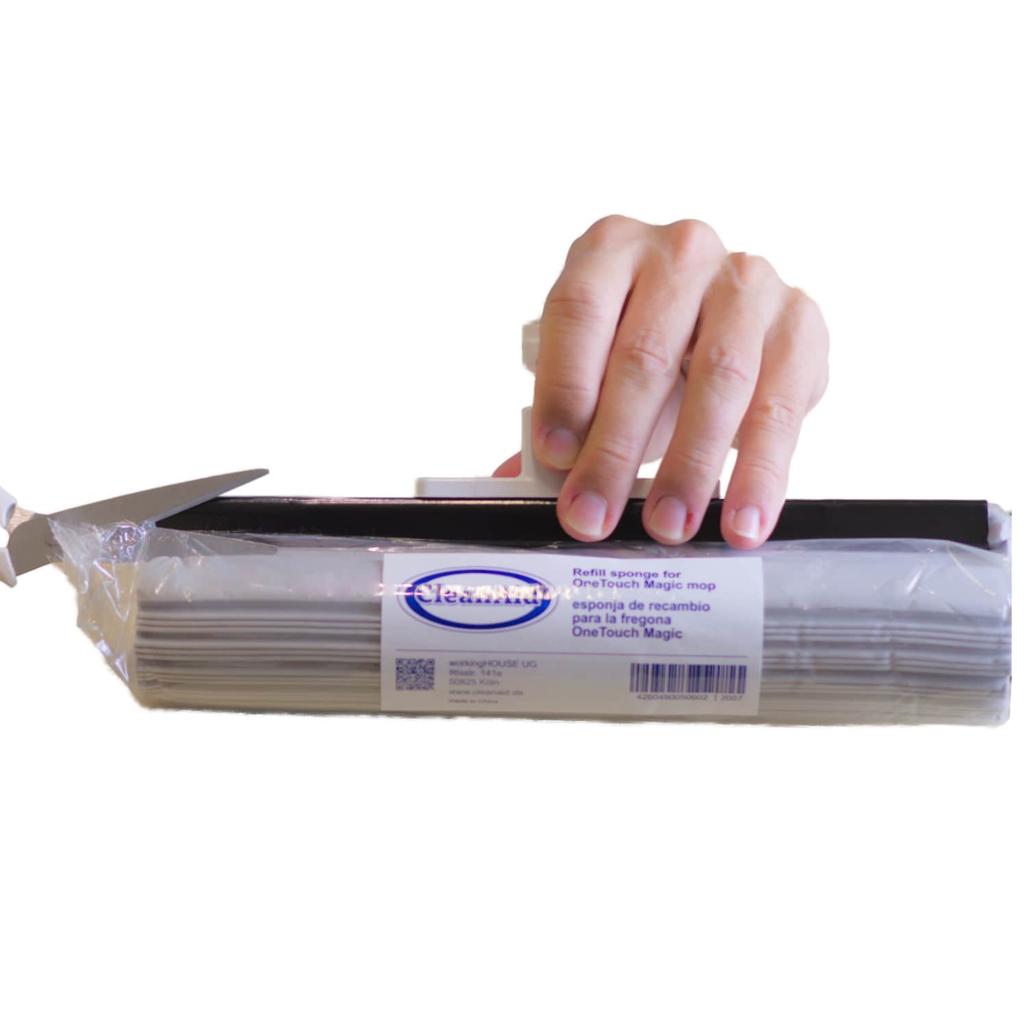 4 x Ersatzschwamm für CleanAid OneTouch MAGIC