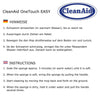 CleanAid OneTouch EASY Wischmopp