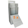 5x BuschiPack Kleiderbox (Umzugsbox aus Kunststoff)